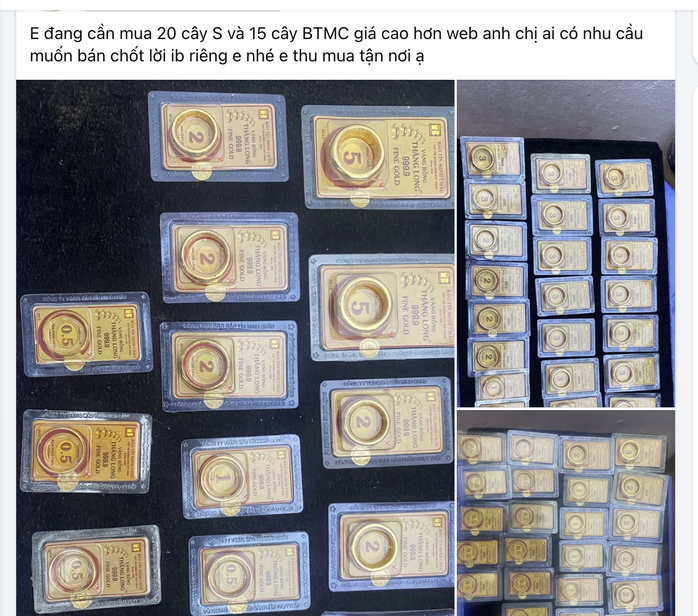 Các tiệm vàng nhỏ âm thầm mua bán vàng miếng SJC, đẩy giá lên cao kỷ lục - 2