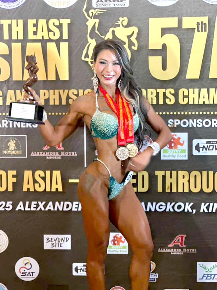 Tạ Thị Ngọc Bích giành 2 HCV, 1 HCB châu Á