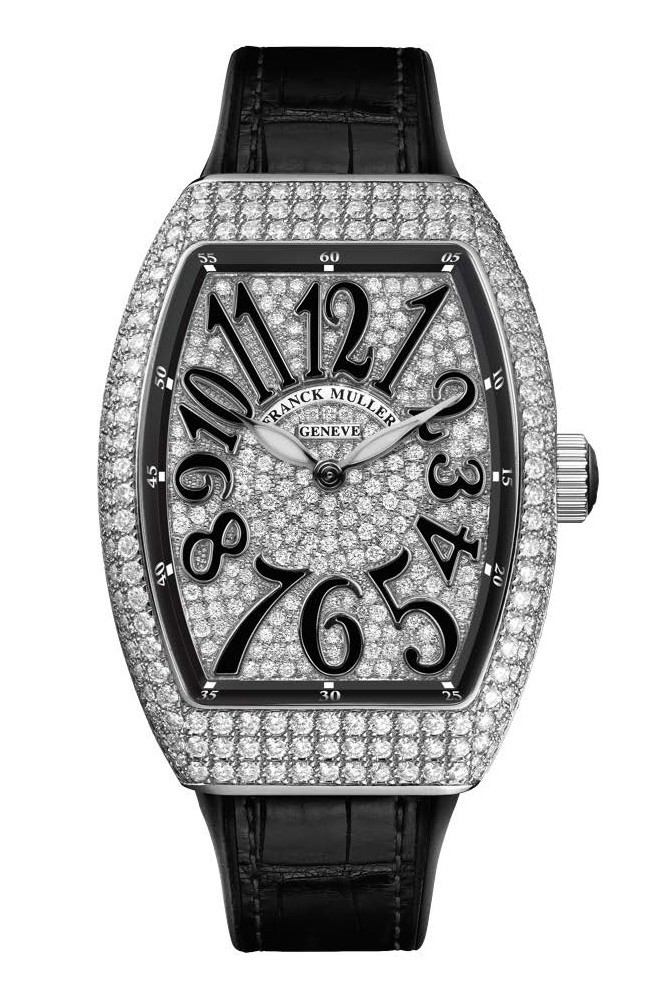 Mẫu đồng hồ Franck Muller Vanguard Classic V32 được yết giá 29.700 USD.