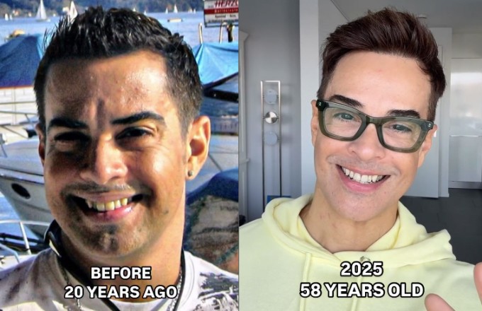 Vẻ ngoài trẻ hóa theo thời gian của Brandao.