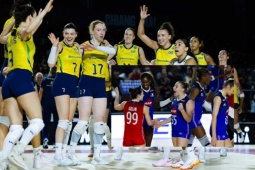 Thể thao - "Chị đại" Brazil toát mồ hôi ở giải bóng chuyền thế giới, để đối thủ ghi gần 100 điểm