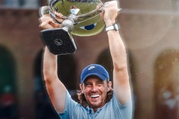 Tommy Fleetwood xoá dớp “vua về nhì”, có chiến thắng lịch sử ở Tour Championship 2025