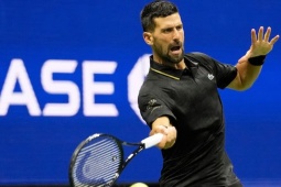 Video tennis Djokovic - Learner Tien: Suýt có "địa chấn" set 2 (US Open)