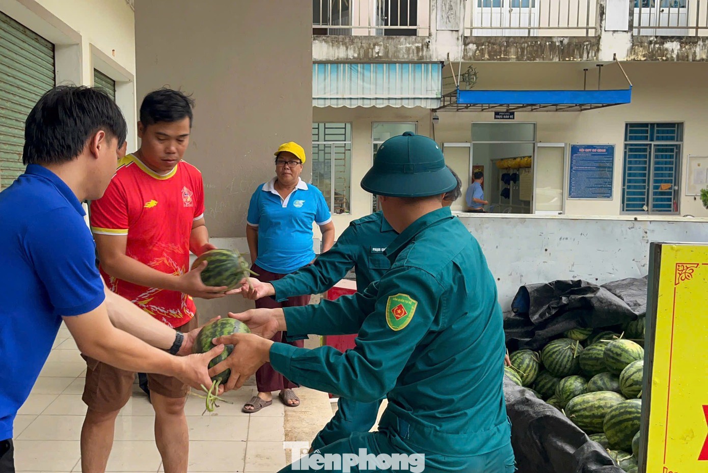 Bão số 5 áp sát, cả phường ngược xuôi giải cứu dưa hấu - 6
