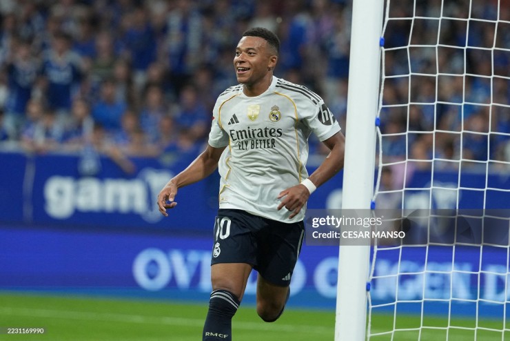 Mbappe xuất sắc giúp Real Madrid thắng nhưng chưa thể có được ngôi đầu bảng