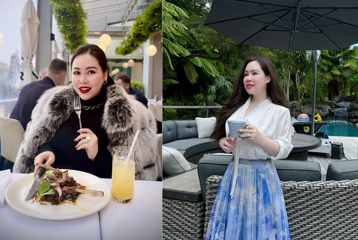 Diễn viên Trương Phương hiện&nbsp;có cuộc sống sung túc bên chồng doanh nhân người nước ngoài.