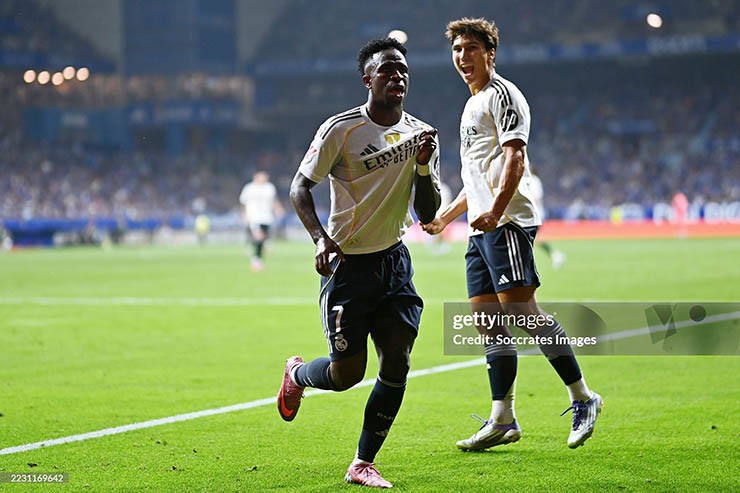 Vinicius tỏa sáng từ băng ghế dự bị của Real Madrid