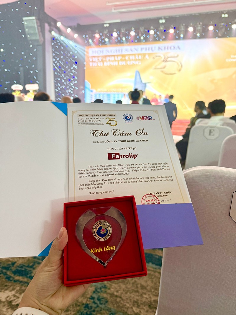 Ferrolip đồng hành cùng Hội nghị Sản Phụ khoa Việt - Pháp - Châu Á - Thái Bình Dương 25