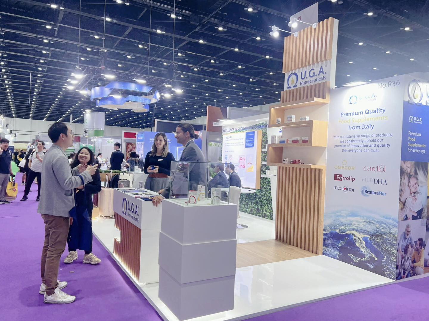 Ferrolip tại hội chợ triển lãm Vitafoods Châu Á 2024