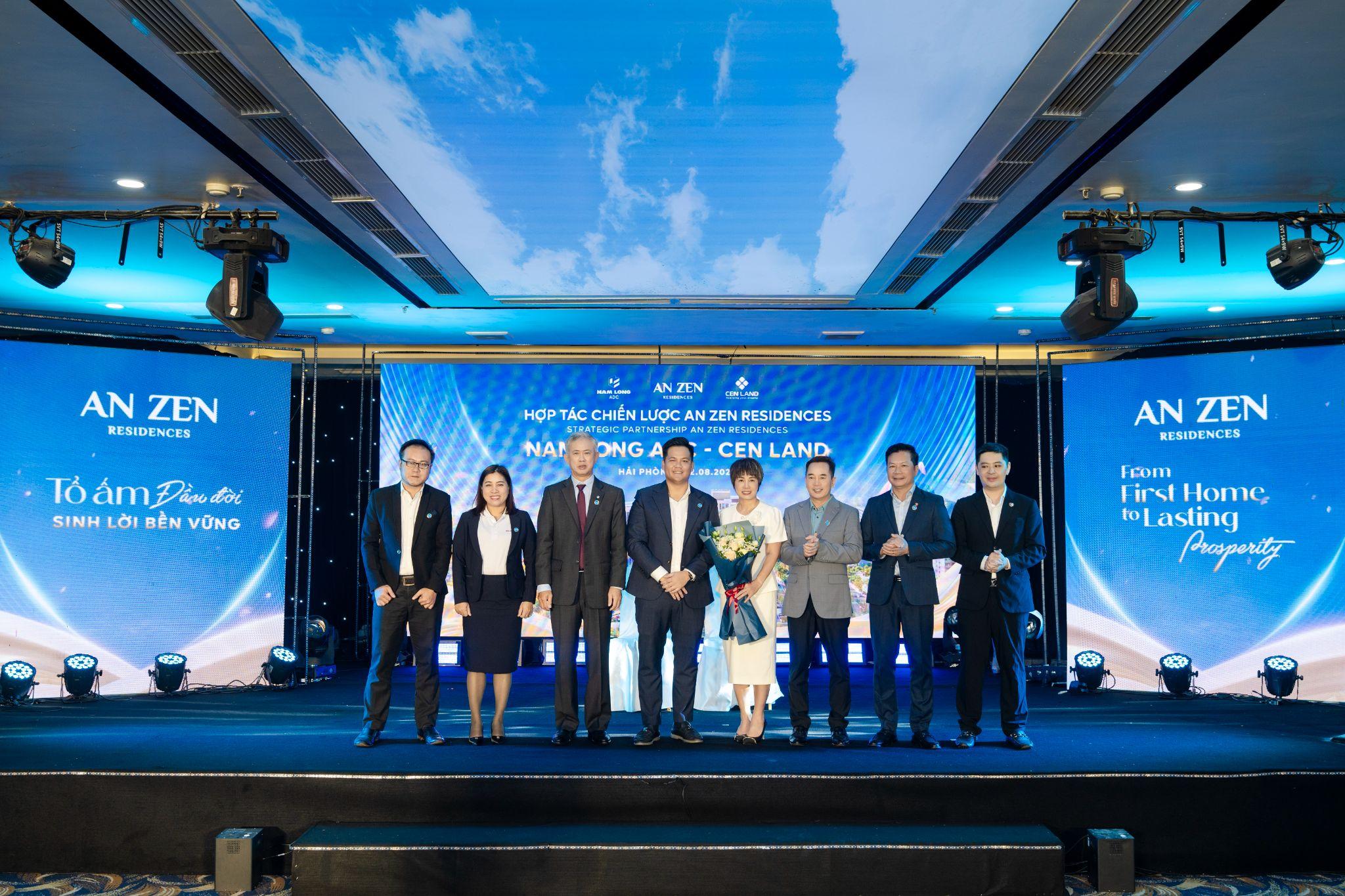 Lãnh đạo Nam Long ADC và Cen Land ký kết hợp tác chiến lược, Cen Land chính thức phân phối dự án An Zen Residences