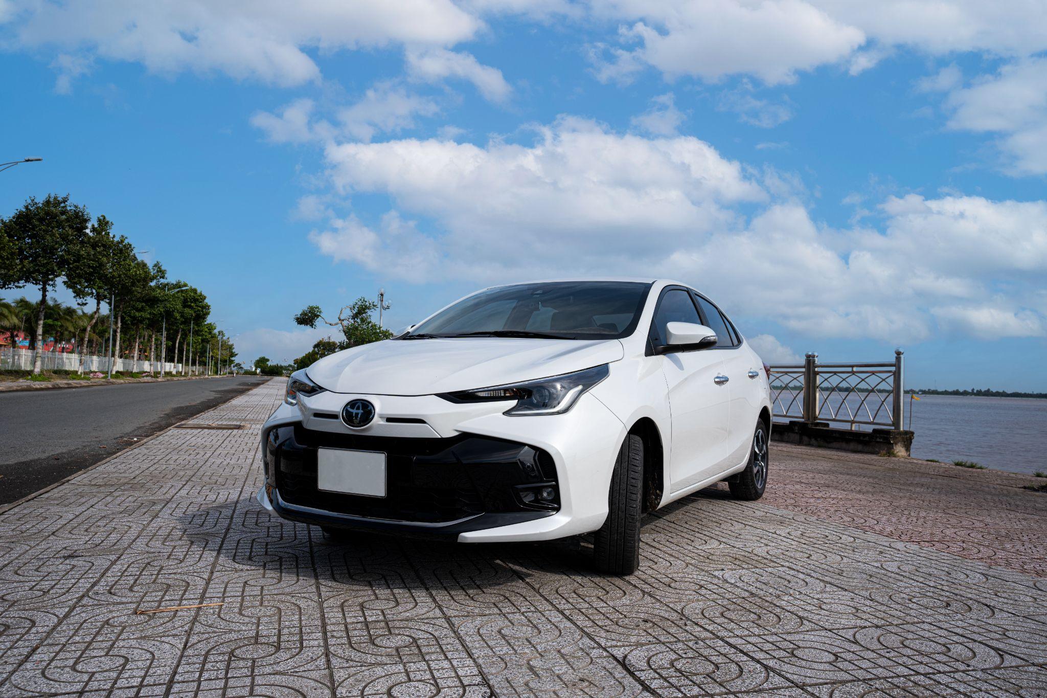 Chiếc Vios anh Bình sở hữu trong chương trình ưu đãi của Toyota