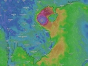 Cách "soi" cận cảnh mắt bão và theo dõi đường đi của bão số 5 (Kajiki)