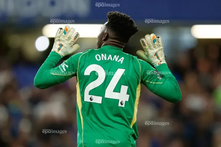 Theo Gary Neville, một ngôi sao khác muốn chia tay MU là Andre Onana. ẢNH: EPA