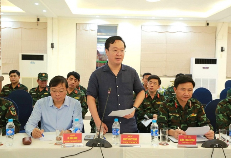 Bí thư Tỉnh ủy Nghệ An Nguyễn Đức Trung.