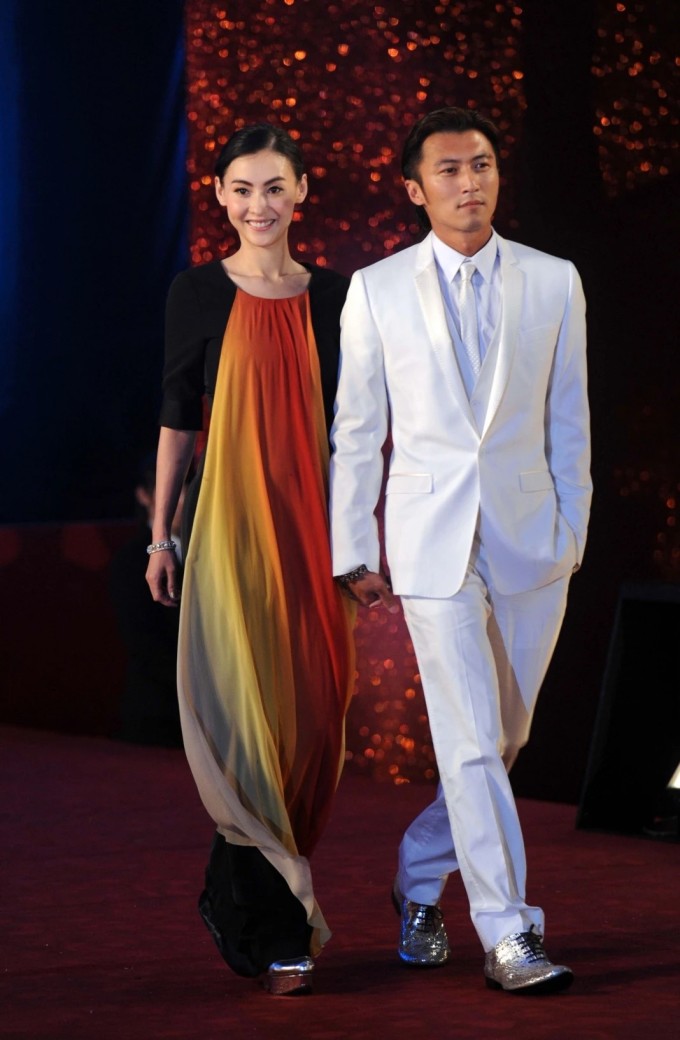 Trương Bá Chi, Tạ Đình Phong khi còn là vợ chồng. Ảnh: Harpers Bazaar