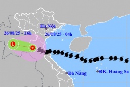 Tin tức trong ngày - Bão số 5 suy yếu thành áp thấp nhiệt đới, Thanh Hóa, Quảng Trị có mưa rất to
