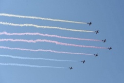 Hàng loạt máy bay quân sự mới xuất hiện trong lễ duyệt binh Trung Quốc