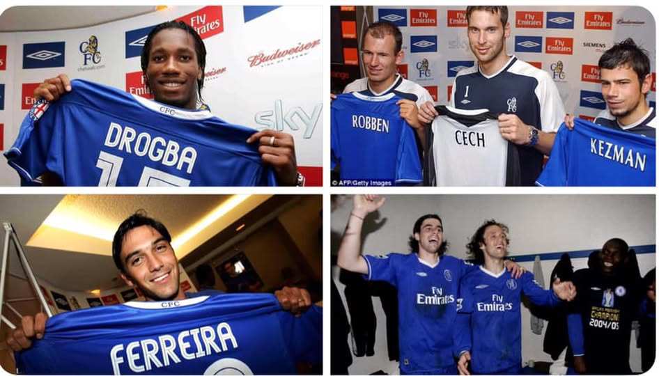 Mùa hè 2004 là mùa hè thay đổi lịch sử Chelsea