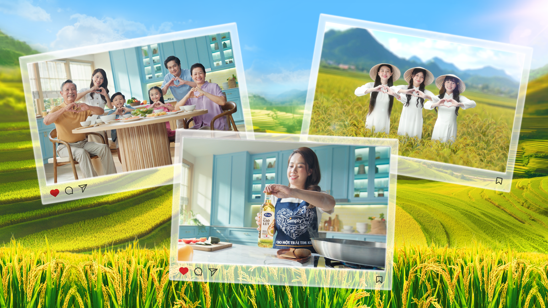 Phát huy lợi thế nguồn nguyên liệu từ những cánh đồng lúa trù phú của Việt Nam và kết hợp với đầu tư công nghệ trích ly hiện đại, Simply sản xuất thành công dầu gạo lứt, giúp người Việt được dùng dầu gạo lứt chất lượng với mức giá hợp lý