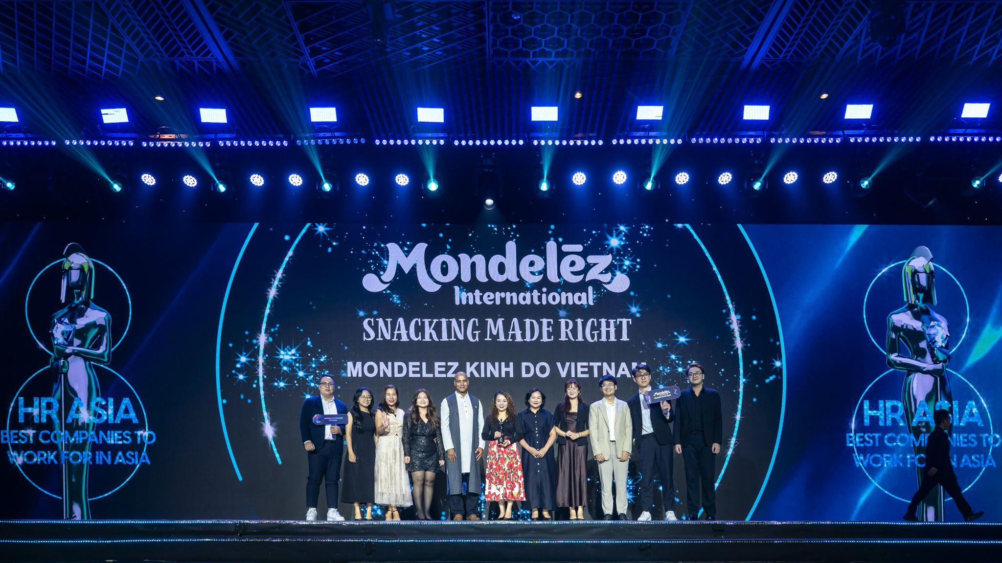 Đây là năm thứ hai liên tiếp Mondelez Kinh Đô được xướng tên tại giải thưởng HR Asia Awards