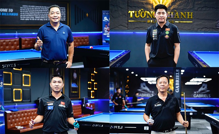 Chân dung 4 tay cơ giành vé đi tiếp