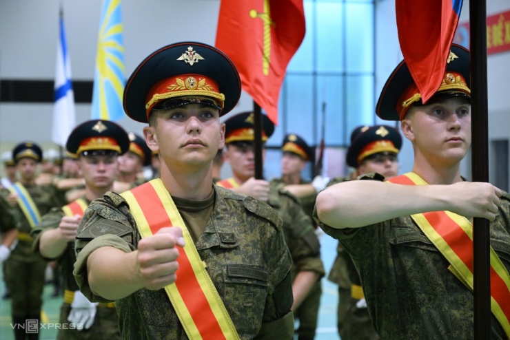 Quân nhân Nga luyện tập trước diễu binh - 5