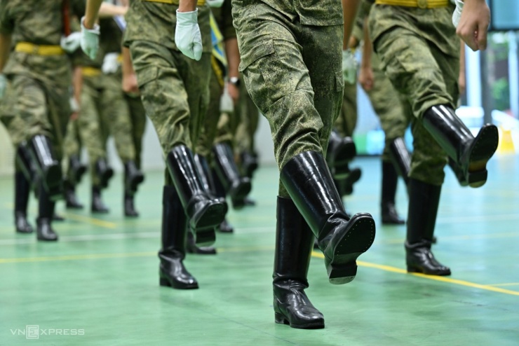 Quân nhân Nga luyện tập trước diễu binh - 6