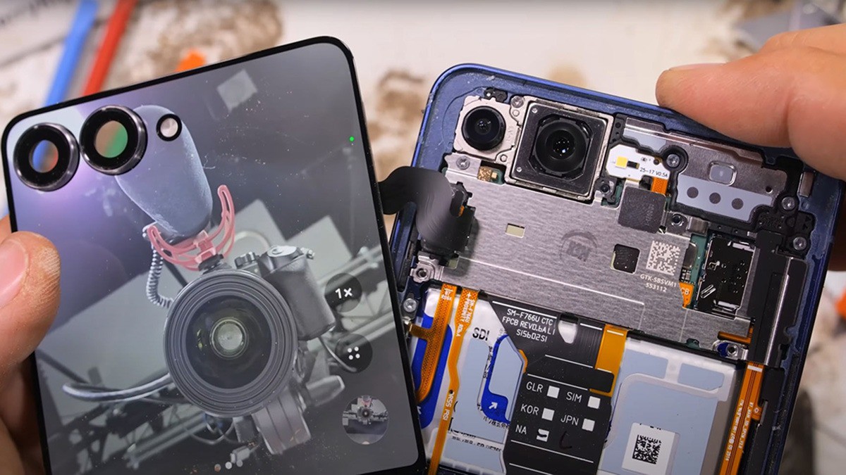 Galaxy Z Flip7 dễ sửa chữa hơn thế hệ trước