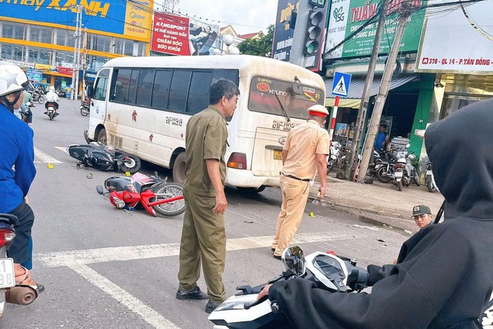 Hiện trường vụ tai nạn