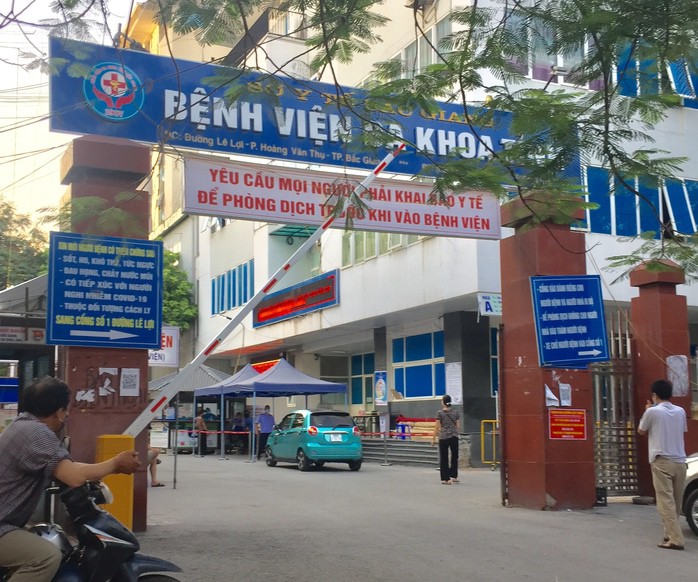 Bệnh viện Đa khoa Bắc Ninh số 1. Ảnh: Internet