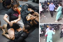 Dân mạng kêu gọi "cô gái hạ gục gã trai xăm trổ" lên sàn: MMA LION úp mở điều tuyệt vời