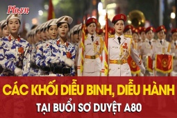 Tin tức trong ngày - Hào hùng buổi sơ duyệt A80 với các khối diễu binh, diễu hành tại Quảng trường Ba Đình