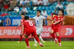 Video bóng đá Nam Định - PVF-CAND: Sao U23 Việt Nam mở điểm, ngược dòng hiệp 2 (V-League)