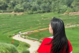 Ăn - chơi - Sắc đỏ giữa ruộng bậc thang Pù Luông điểm hẹn du lịch dịp 2/9
