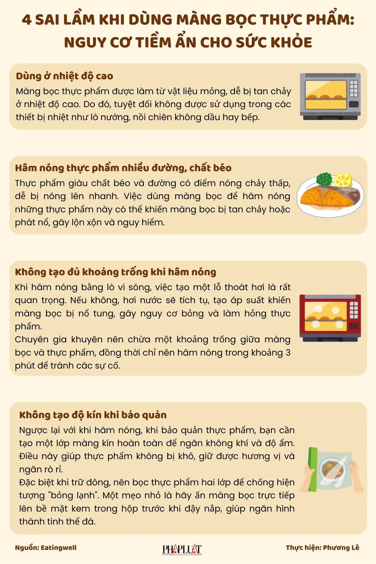 4 sai lầm khi dùng màng bọc thực phẩm - 1