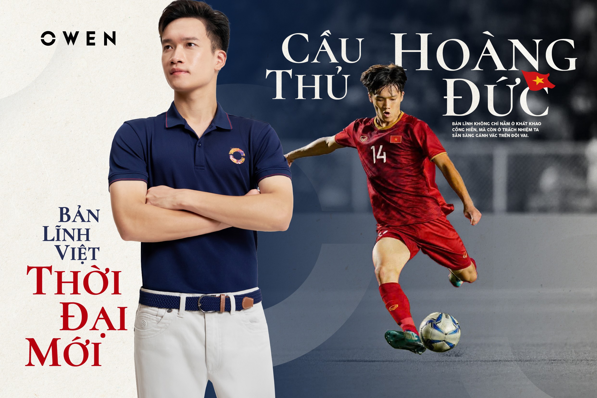 Chiến dịch “80 năm - Tự hào bản lĩnh Việt” được khởi động từ ngày 23/8, chạm đến cảm xúc nhiều người nhờ sự kết hợp cùng cầu thủ Hoàng Đức.