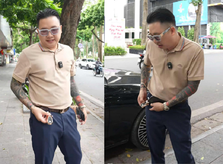 Outfit tiền tỷ của vị giám đốc 9X.
