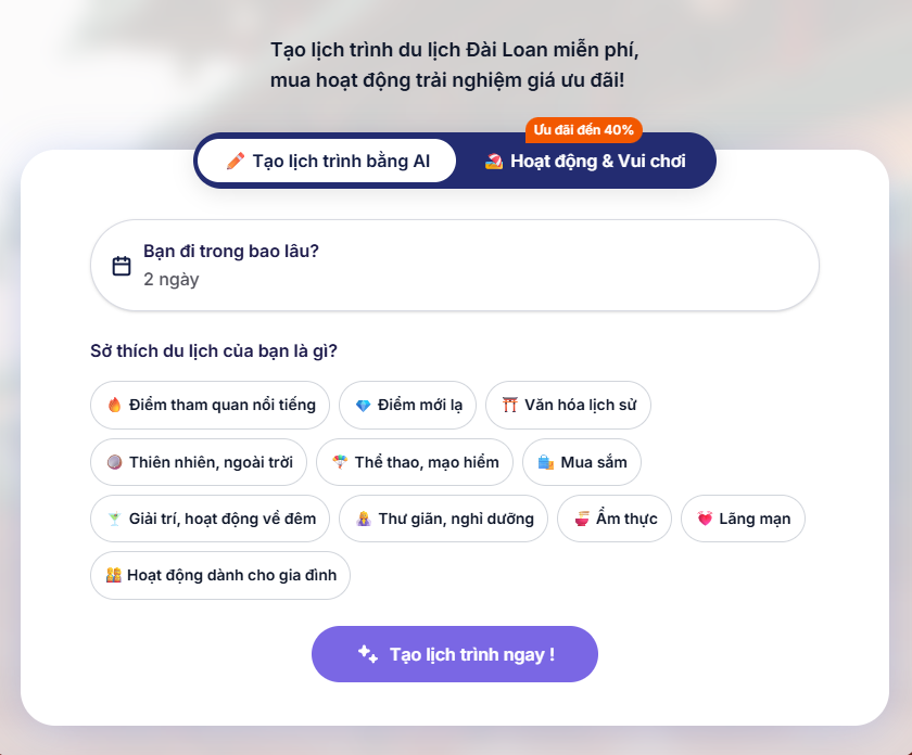 Chưa biết đi đâu? Để Laka gợi ý cho nhé!