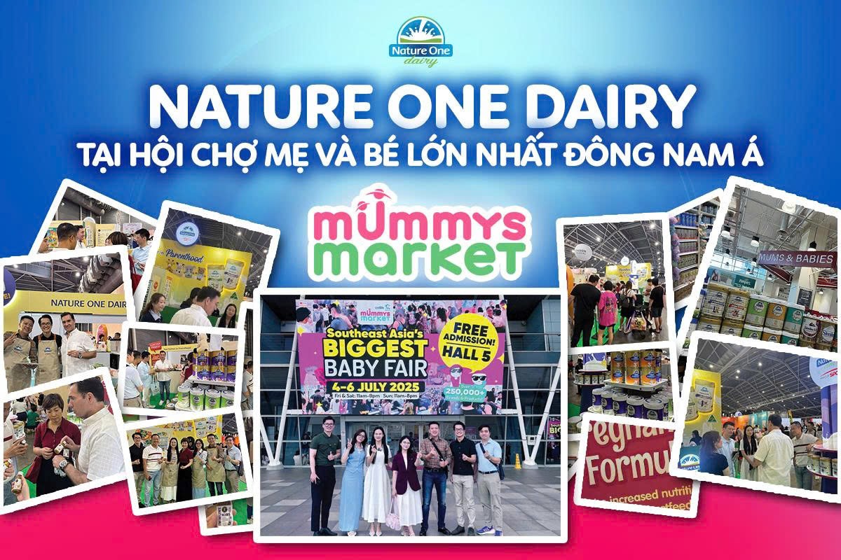 Nature One có mặt tại Hội chợ Mummys Market (Singapore).