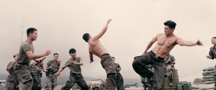 Steven Nguyễn trong "Mưa đỏ".&nbsp;