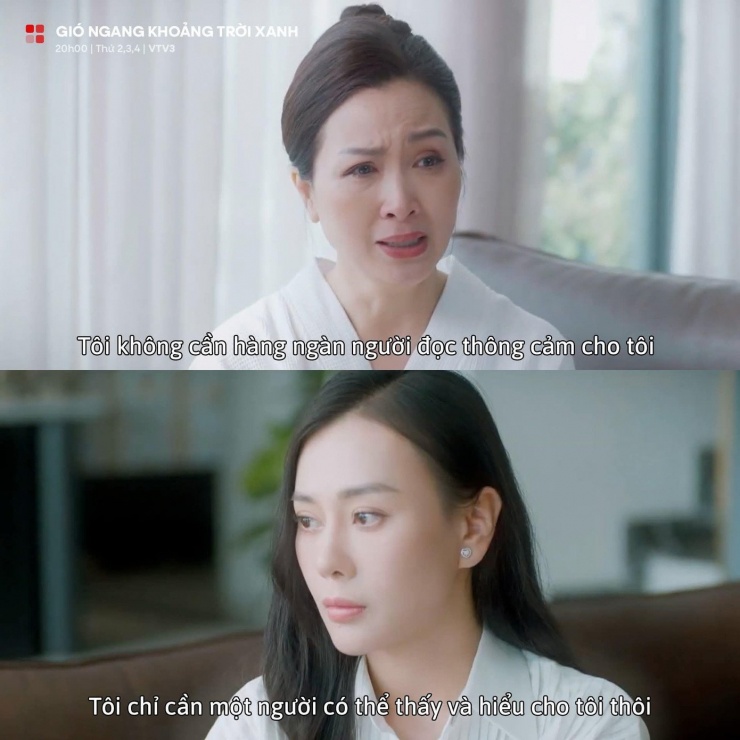Bà Lý khóc lóc kể nỗi oan khiến khán giả bất bình.