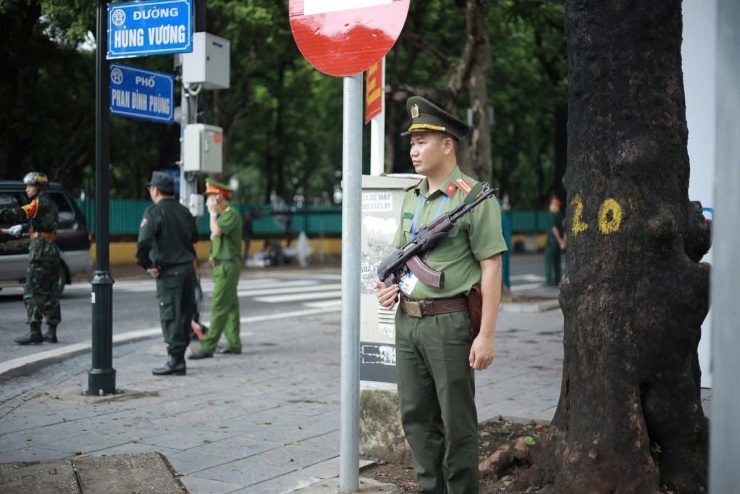 'Mạch máu an ninh' bảo vệ an toàn Đại lễ kỷ niệm 80 năm Cách mạng tháng Tám Quốc khánh 2/9 - 4
