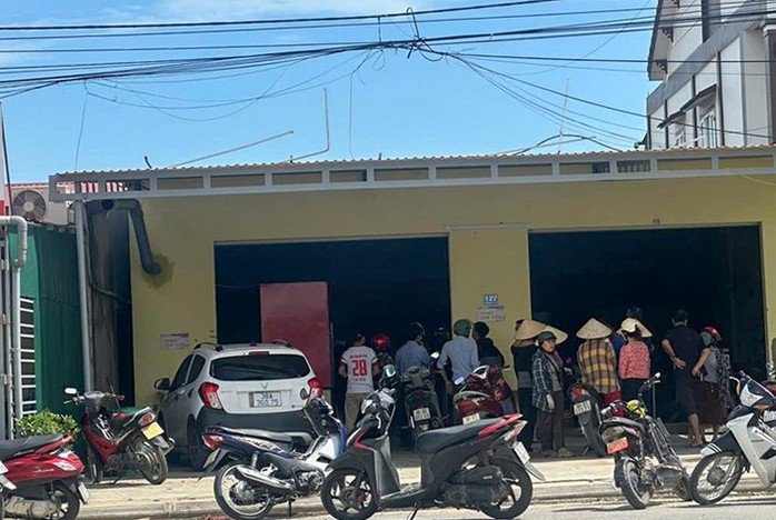 Nơi xảy ra vụ việc 4 người thương vong nghi do ngạt khí CO từ máy phát điện. Ảnh Báo Hà Tĩnh