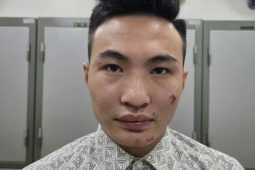 Nam thanh niên lao xe máy vào công an làm nhiệm vụ bảo vệ A80