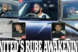 Bóng đá - Dàn sao MU ủ rũ trở lại tập luyện sau cú sốc: HLV Amorim họp khẩn toàn đội