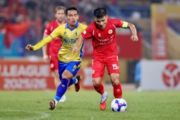 Video bóng đá Công an Hà Nội - Hà Nội FC: Đỉnh cao hat-trick, đại tiệc 6 bàn (V-League)
