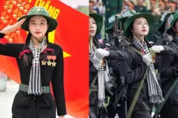 "Nữ du kích miền Nam" vinh dự 3 lần tham gia diễu binh gây sốt mạng