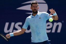 Video tennis Djokovic - Svajda: Ngỡ ngàng tie-break, trút giận 6-1 set cuối (US Open)