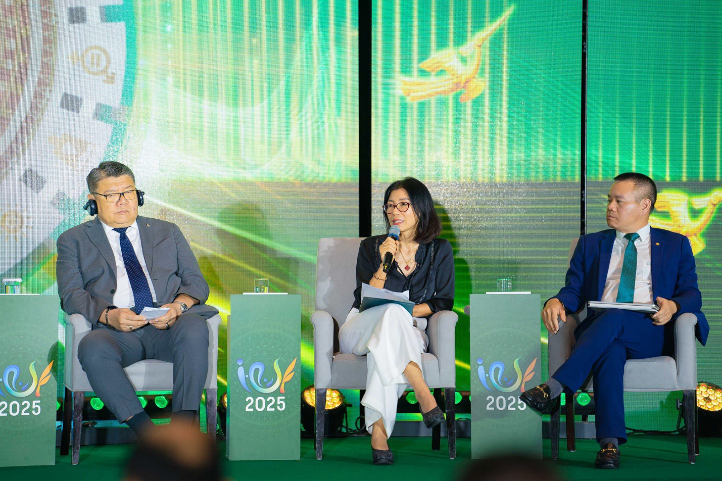 Bà Đỗ Hoàng Anh, Giám đốc Đối ngoại BAT Việt Nam, phát biểu tại sự kiện.