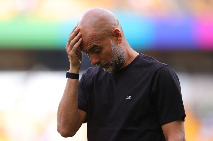 Man City của HLV Pep Guardiola bị loại ở vòng play-off Cúp C1 mùa trước